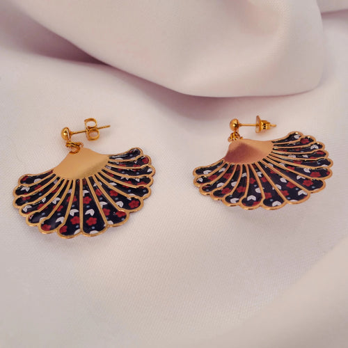 Boucles d'oreilles Rosalie - Chūrippu - Boucles d'oreilles - Studio Sōzō