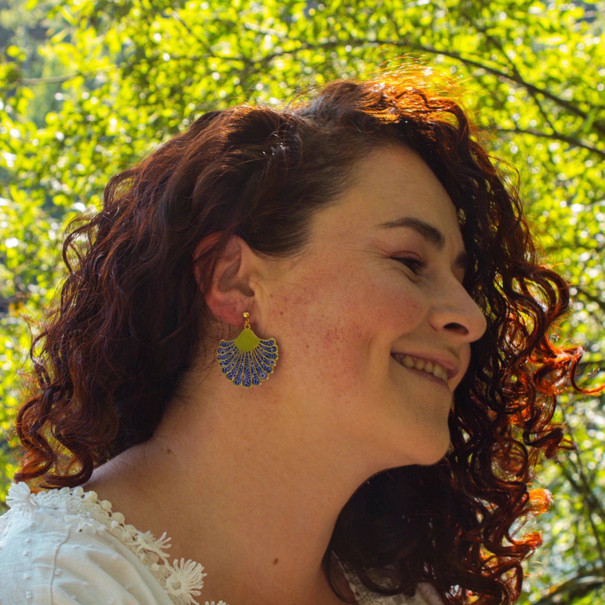 Boucles d'oreilles Rosalie - Taiyō - Boucles d'oreilles - Studio Sōzō