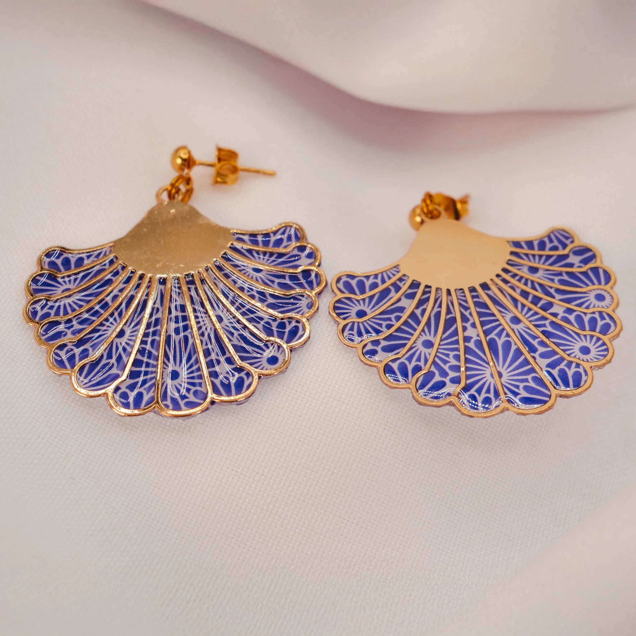 Boucles d'oreilles Rosalie - Taiyō - Boucles d'oreilles - Studio Sōzō