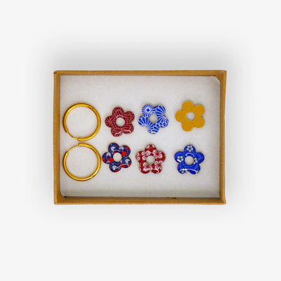 Kit créoles interchangeables - Boucles d'oreilles - Studio Sōzō