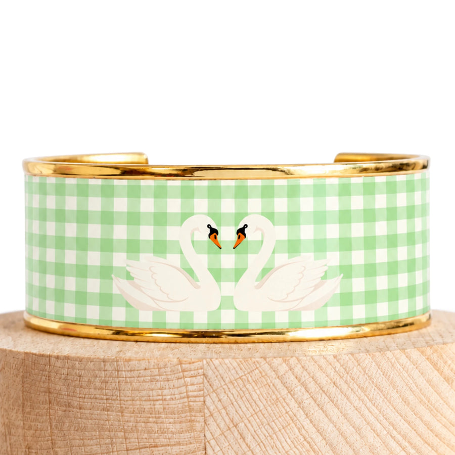 Manchette Cœur de Cygne- Bracelet - Studio Sōzō