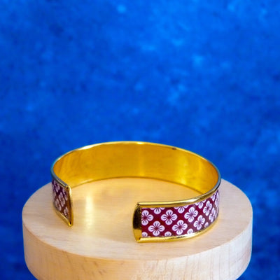 Petite manchette ajustable – Hana- Bracelet - Studio Sōzō