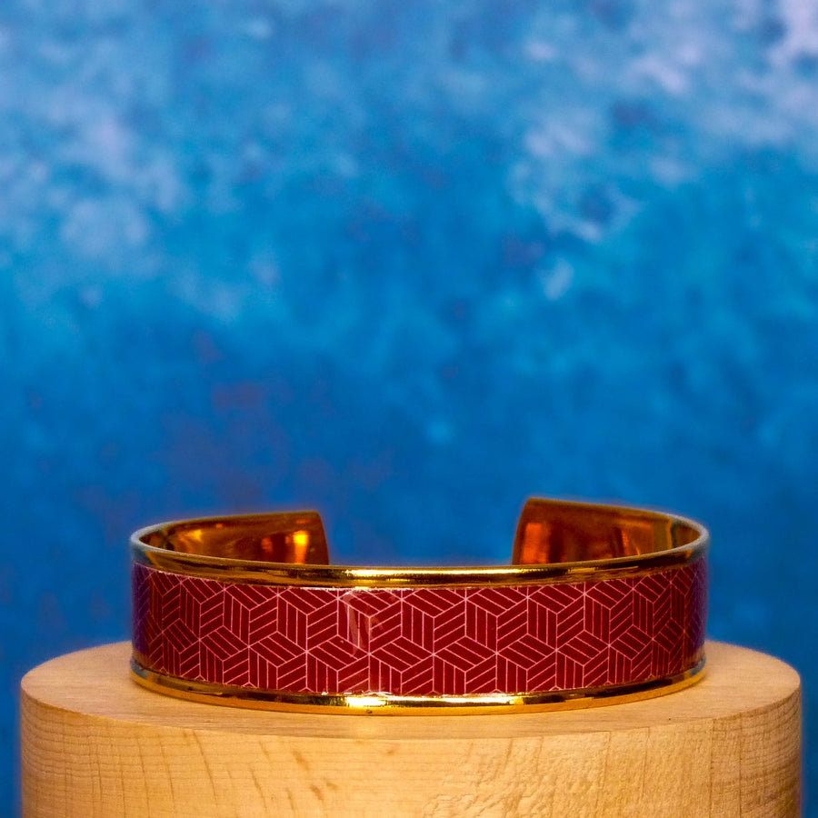 Petite manchette ajustable – Jiometori- Bracelet - Studio Sōzō