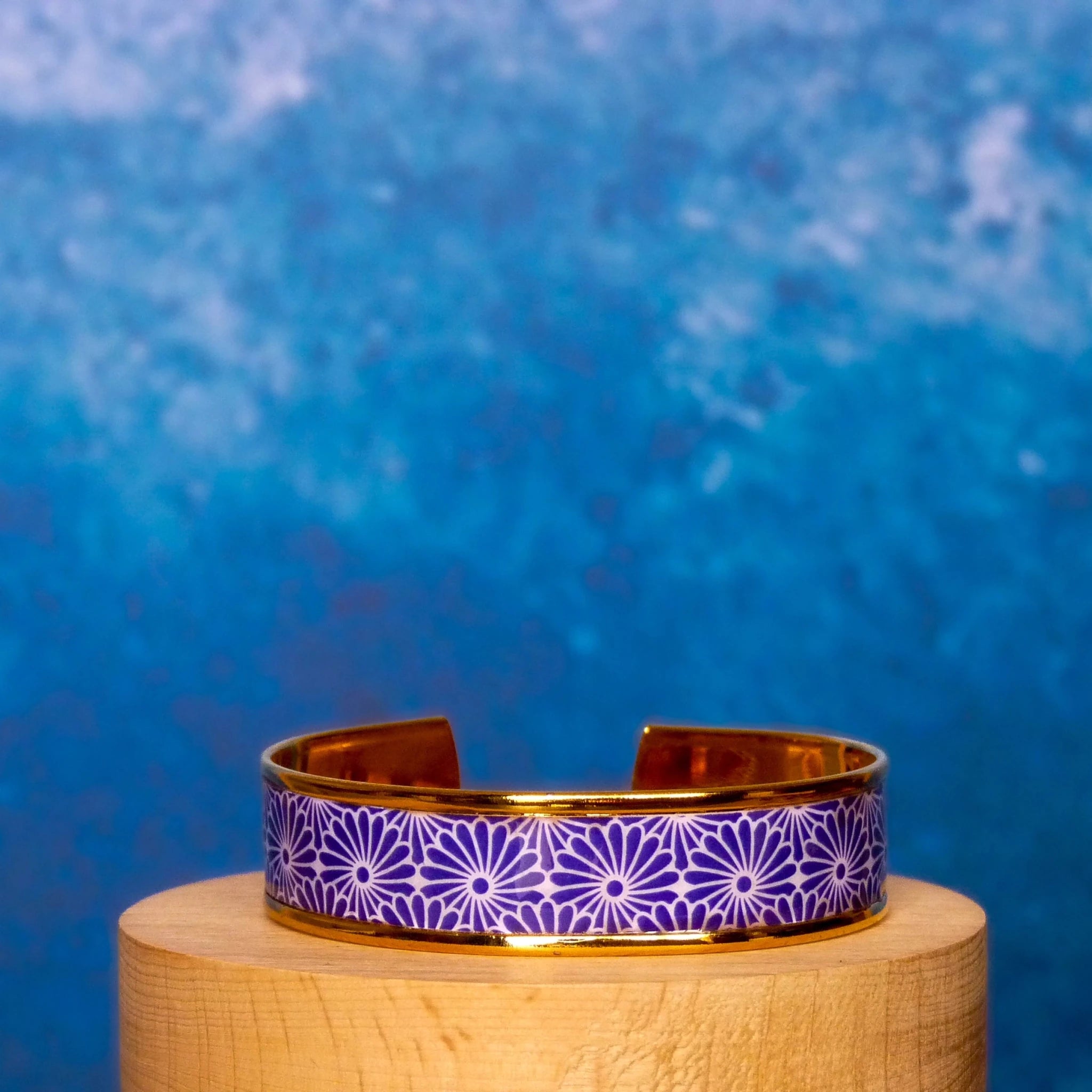 Petite manchette ajustable – Taiyō- Bracelet - Studio Sōzō
