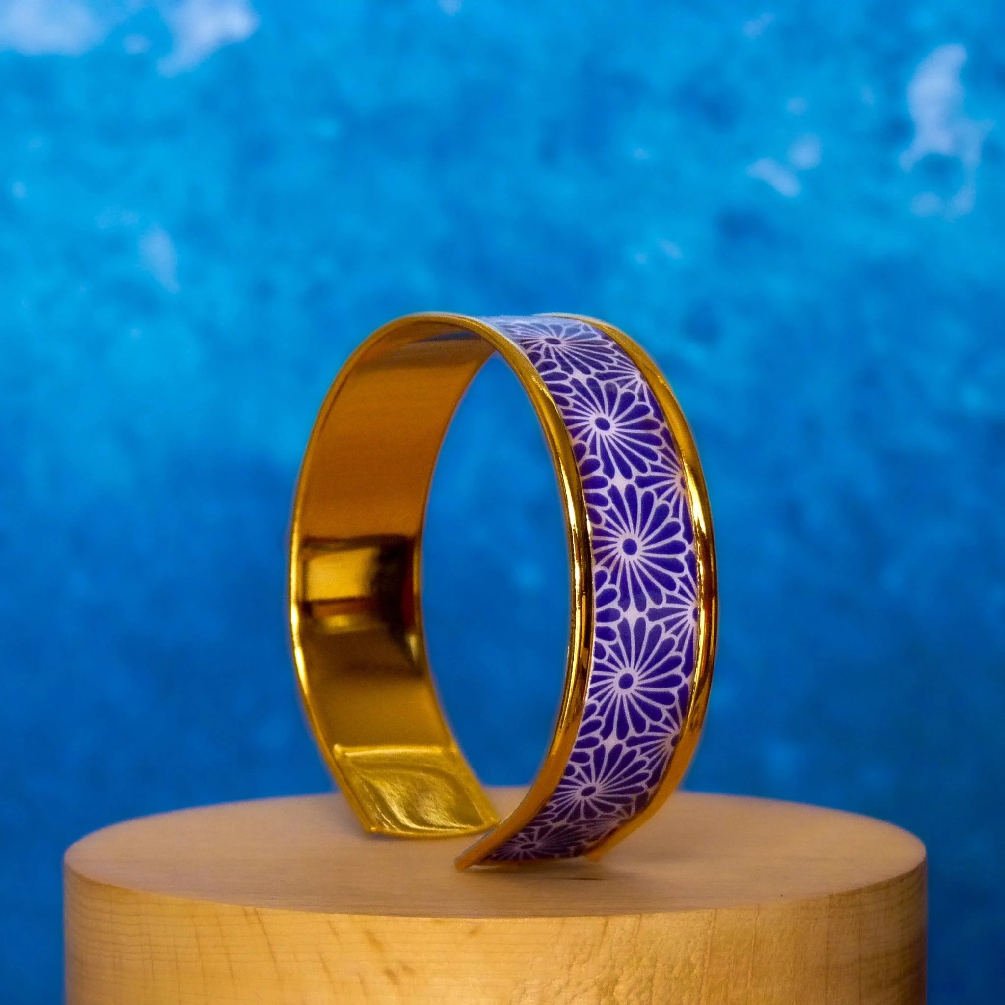 Petite manchette ajustable – Taiyō- Bracelet - Studio Sōzō